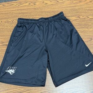 Nike Black Athletic Shorts with Logo